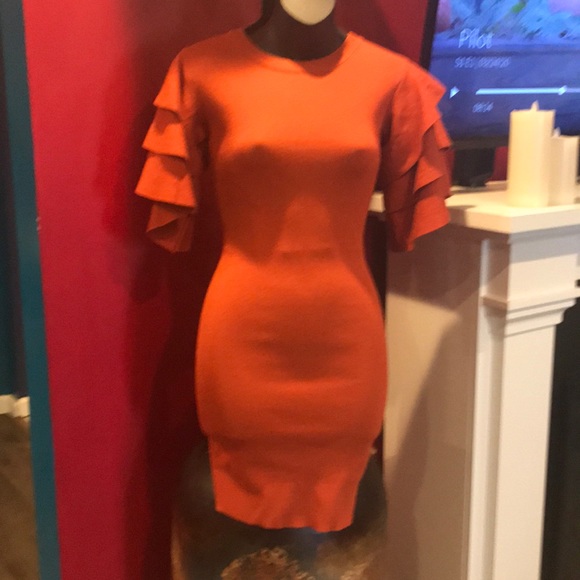 Dresses & Skirts - Beautiful brick orange dress